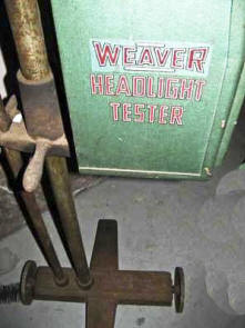 Weaver Rayoscope Headlight Tester