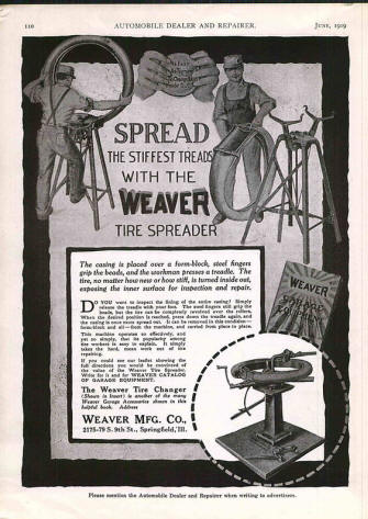 Weaver Tire Spreader AD from 11919