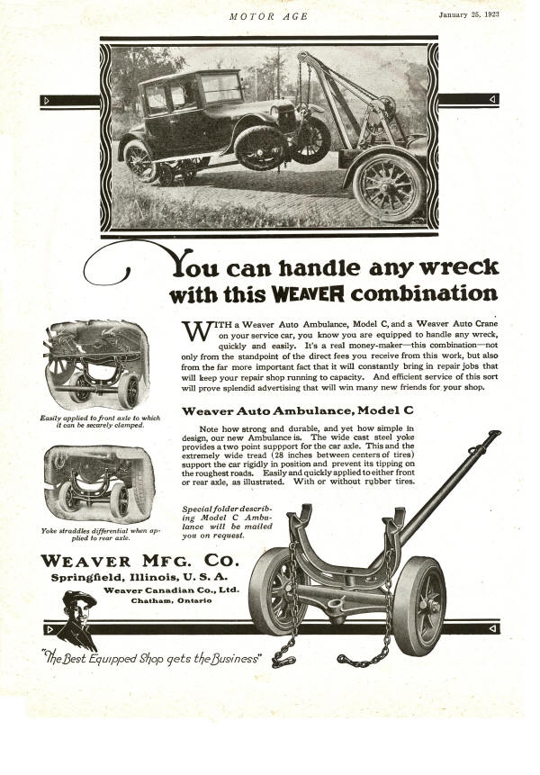 Weaver AD for Auto Ambulance