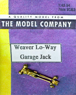 Weaver Toy Model Lo Way jack